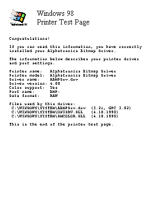 Actual 36 DPI Printout