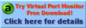 Try Virtual Port Monitor